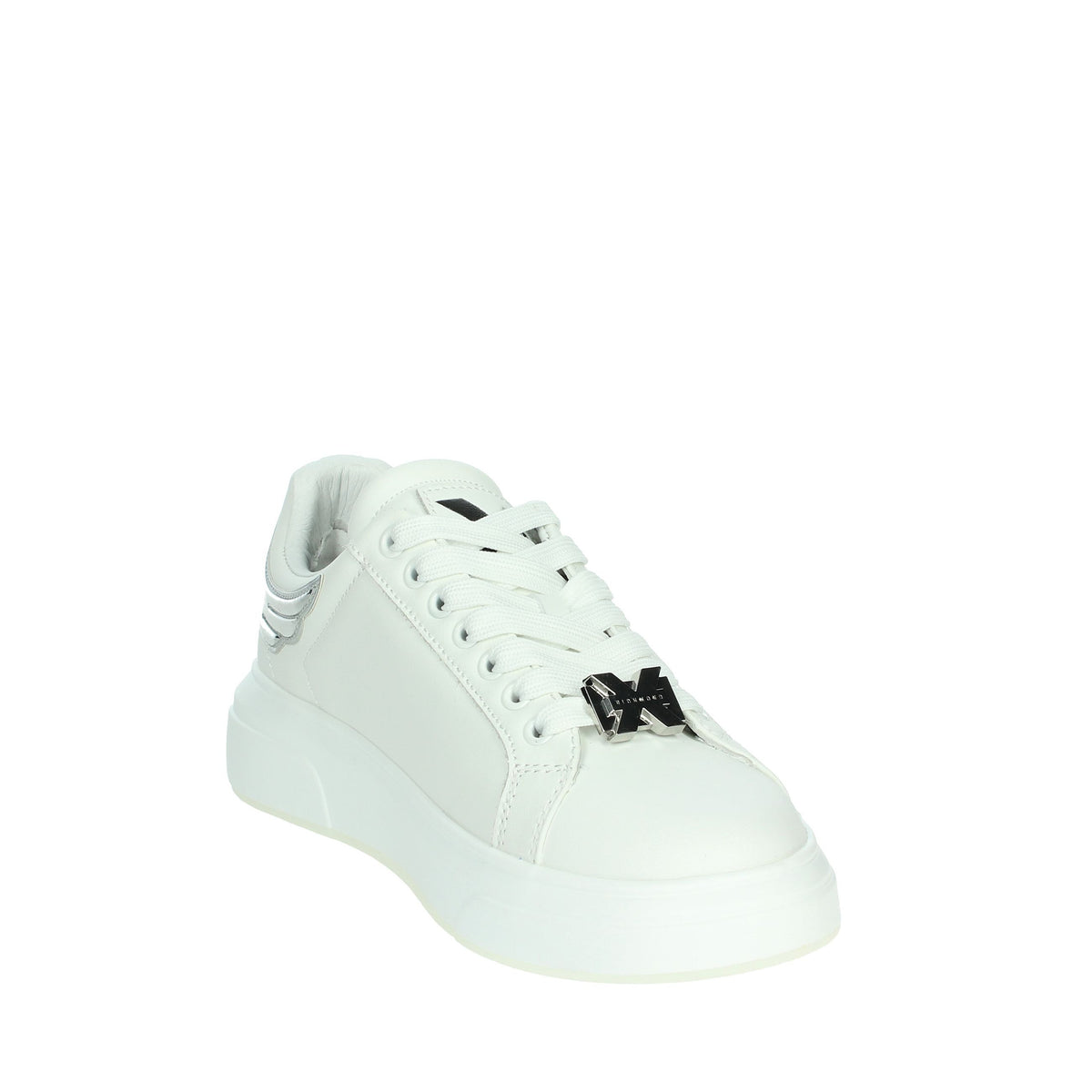 JOHN RICHMOND Donna Sneakers bassa 27210/CP Bianco/Argento