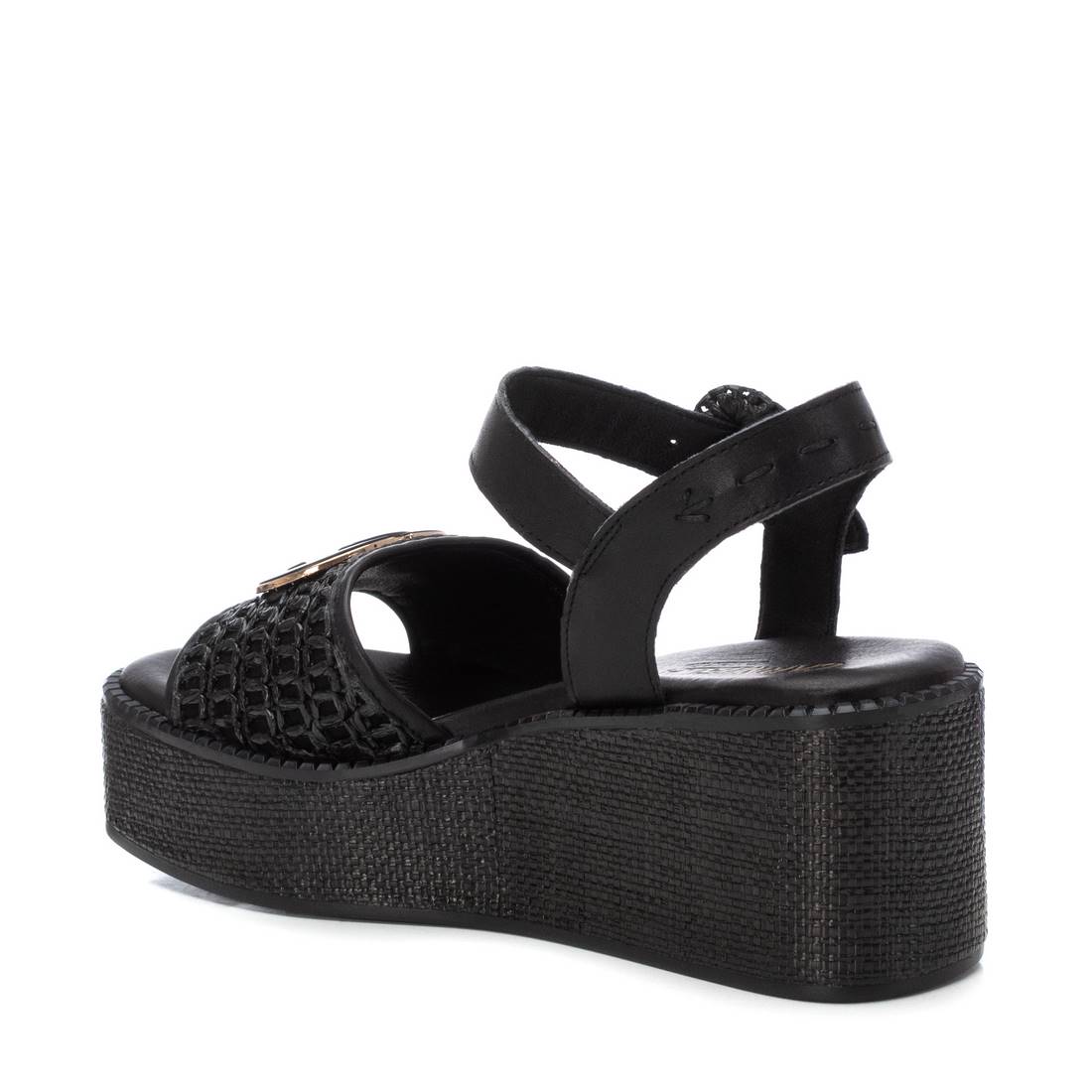 Carmela Donna Sandali con zeppa 162360 Nero