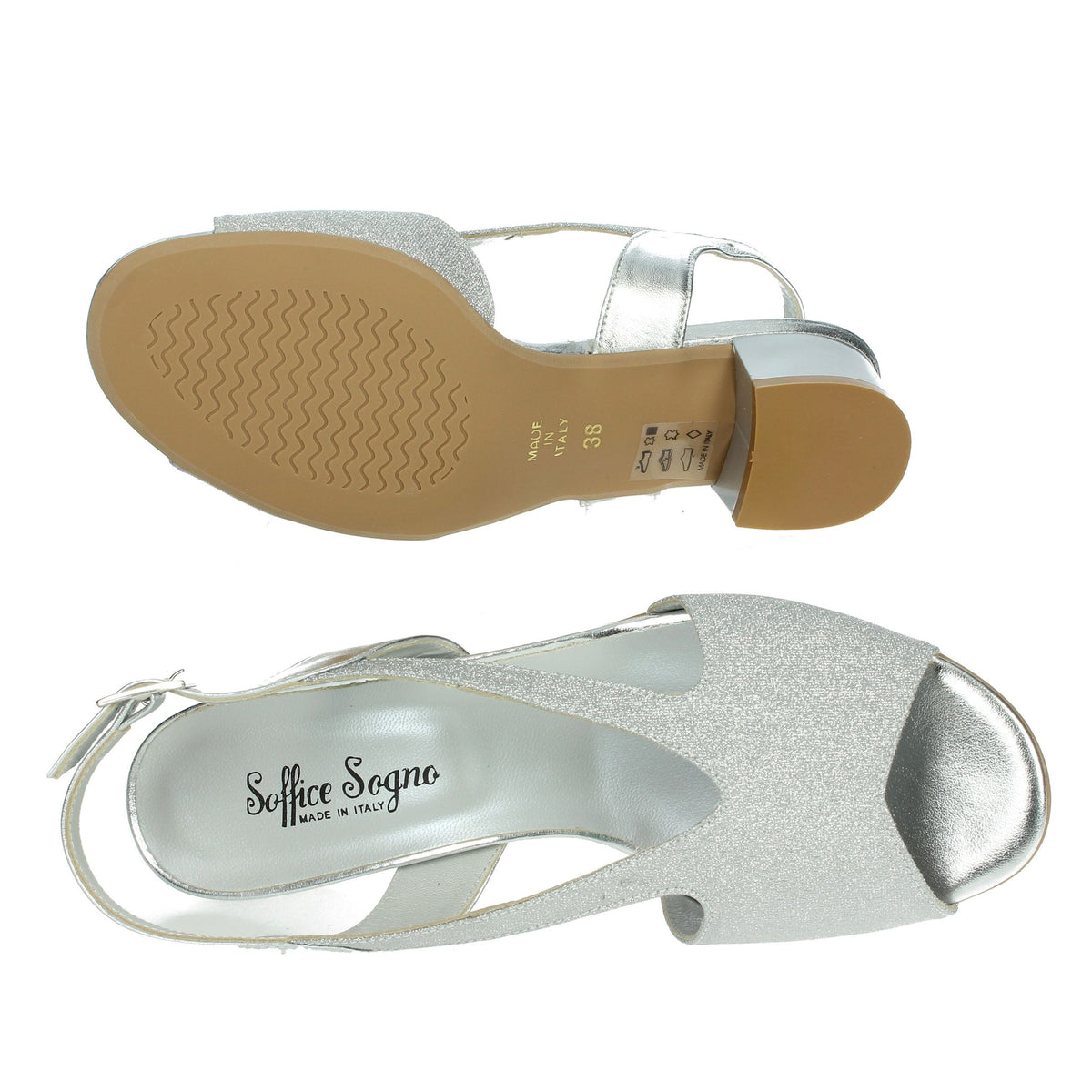 SOFFICE SOGNO Donna Sandali con tacco E5T30C2T Argento