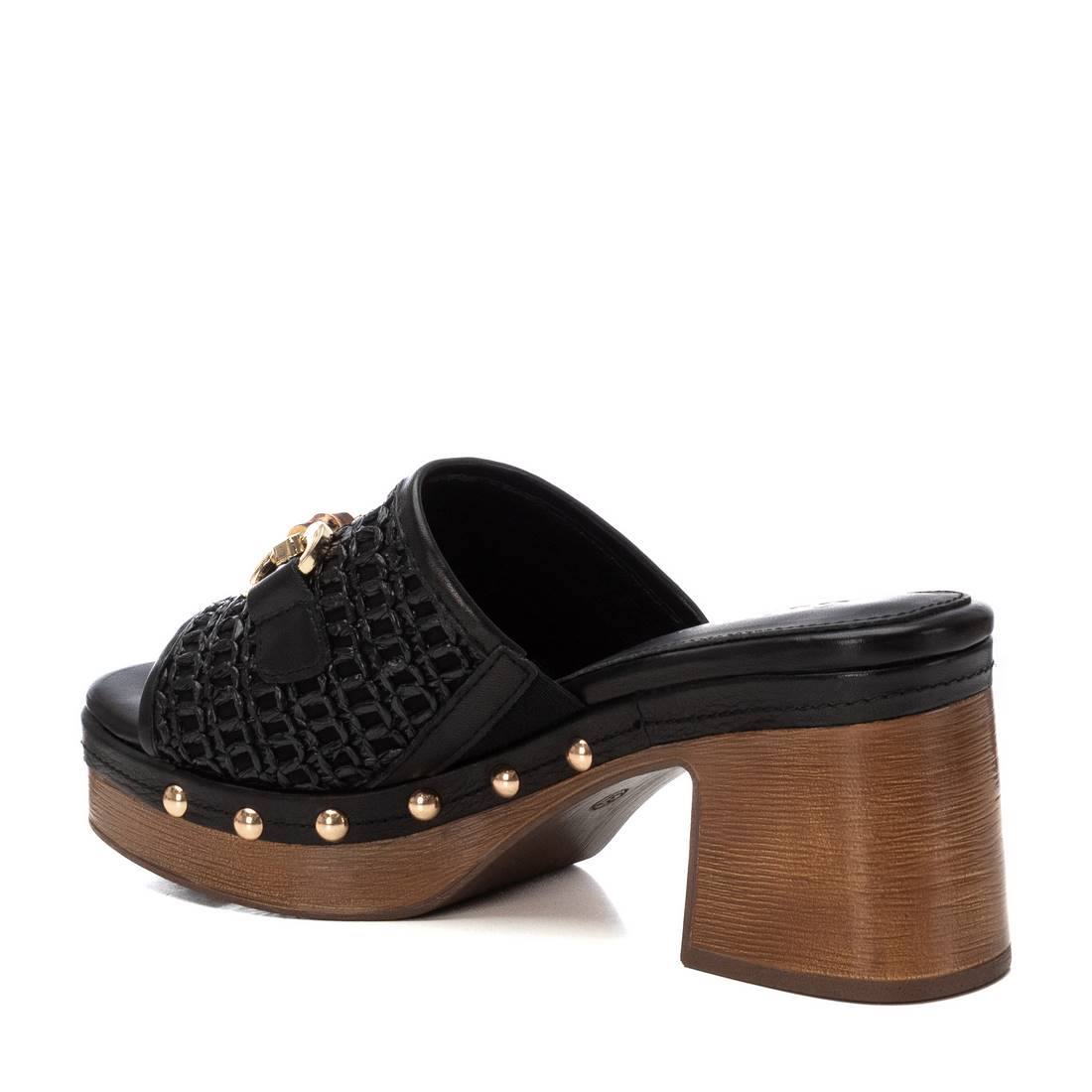 Carmela Donna Ciabatte con tacco 162334 Nero