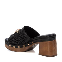 Carmela Donna Ciabatte con tacco 162334 Nero