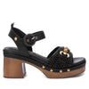 Carmela Donna Sandalo con tacco 162367 Nero