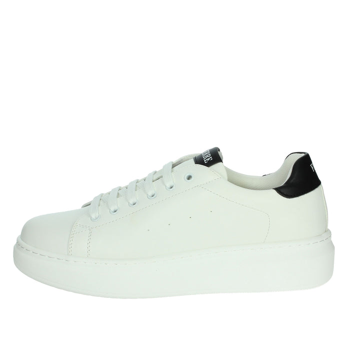 FERRE' Uomo Sneakers bassa FU-110 Bianco/Nero