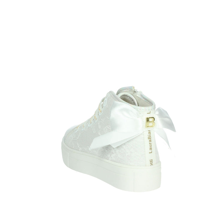 LAURA BIAGIOTTI LOVE Bambine e ragazze Sneakers alta 8913 Bianco