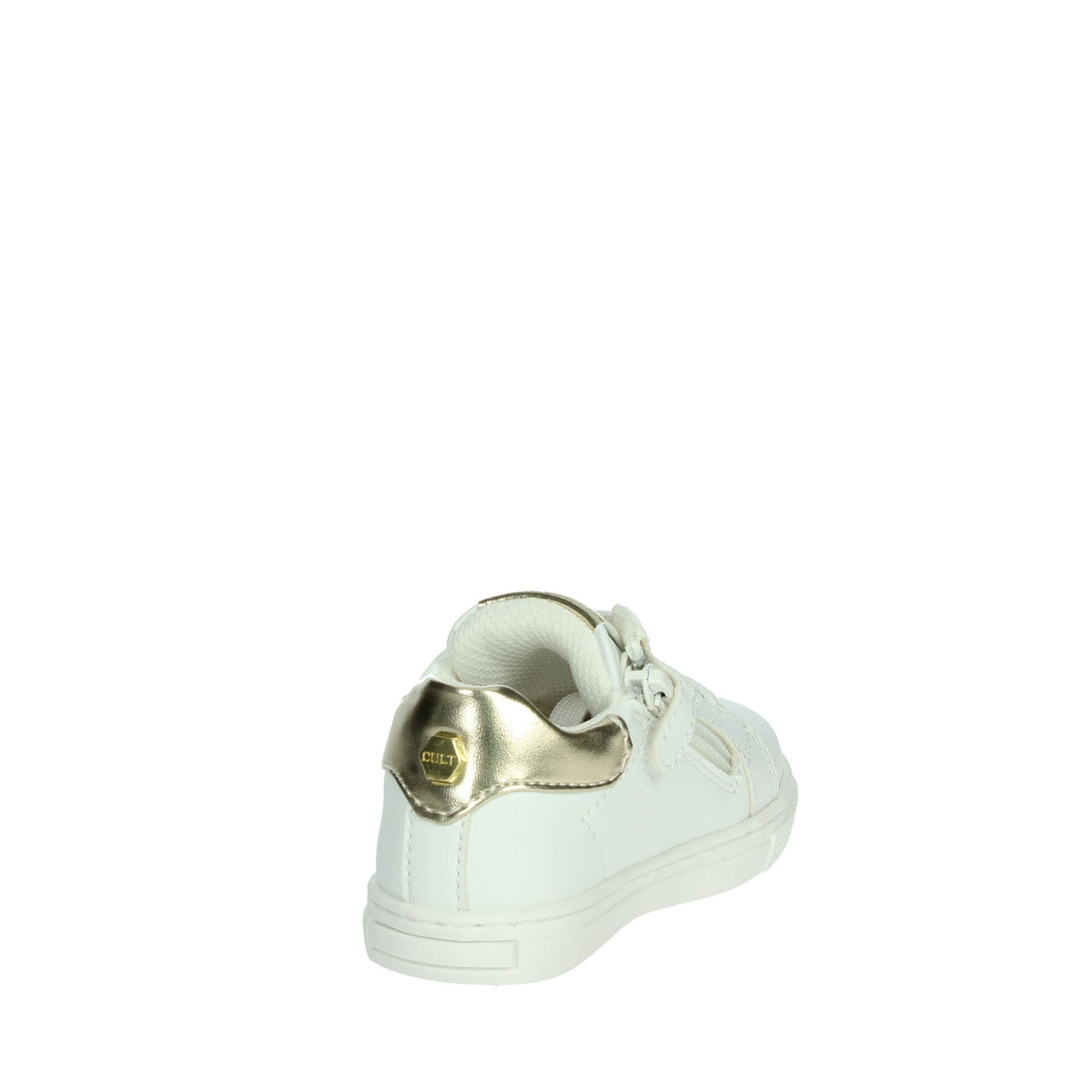 Cult Bambine e ragazze Sneakers bassa T-291 Bianco/Oro