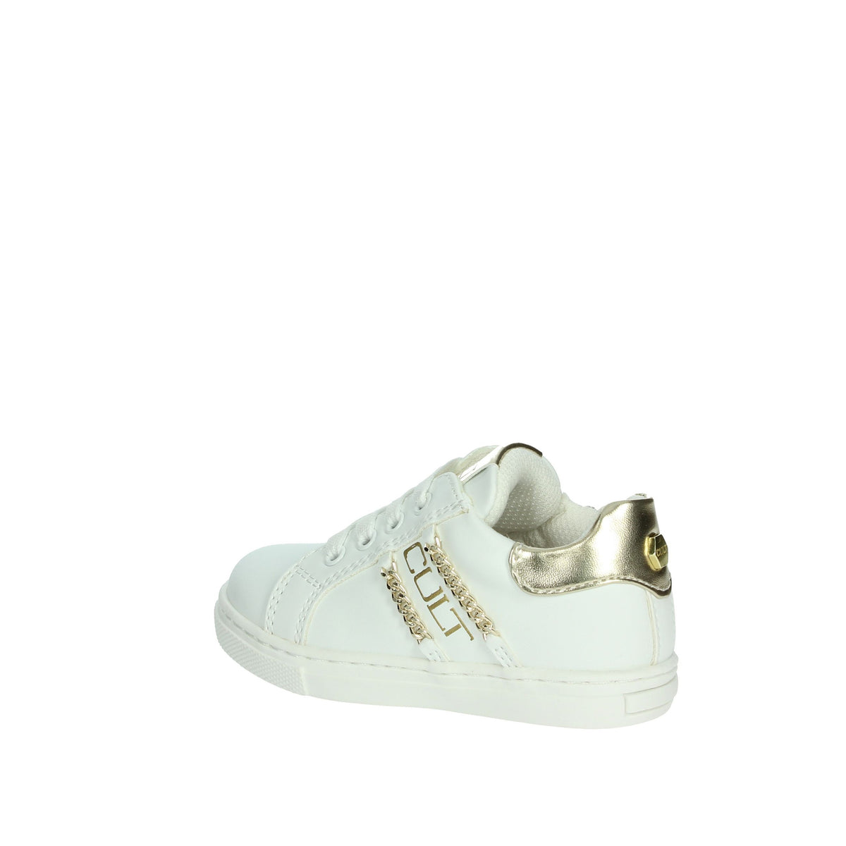 Cult Bambine e ragazze Sneakers bassa T-291 Bianco/Oro