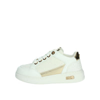 Cult Bambine e ragazze Sneakers bassa T-203 Bianco/Oro