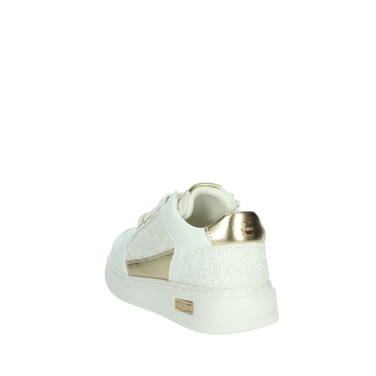 Cult Bambine e ragazze Sneakers bassa T-203 Bianco/Oro