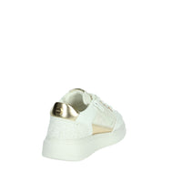 Cult Bambine e ragazze Sneakers bassa T-203 Bianco/Oro