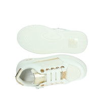 Cult Bambine e ragazze Sneakers bassa T-203 Bianco/Oro