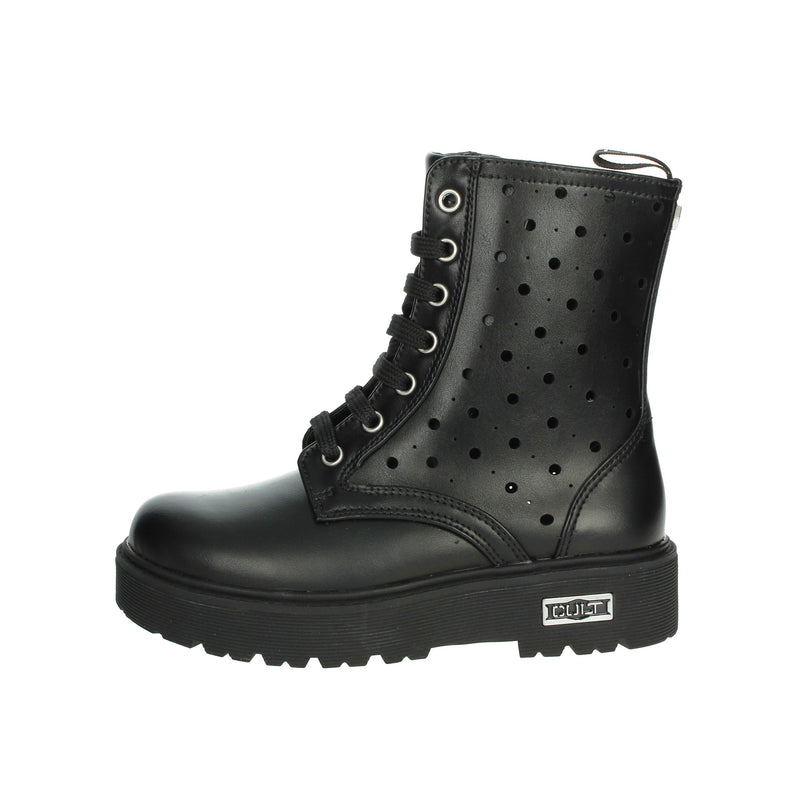 Cult Bambine e ragazze Anfibi T-170 Nero