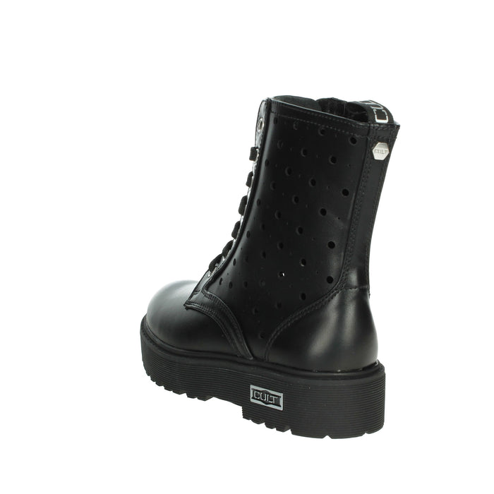 Cult Bambine e ragazze Anfibi T-170 Nero