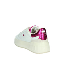 D.FRANKLIN Donna Sneakers bassa DFSH321094 Bianco/Fucsia