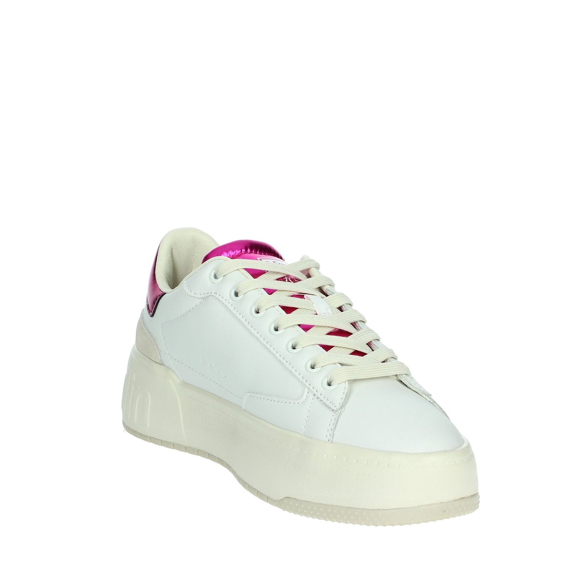 D.FRANKLIN Donna Sneakers bassa DFSH321094 Bianco/Fucsia