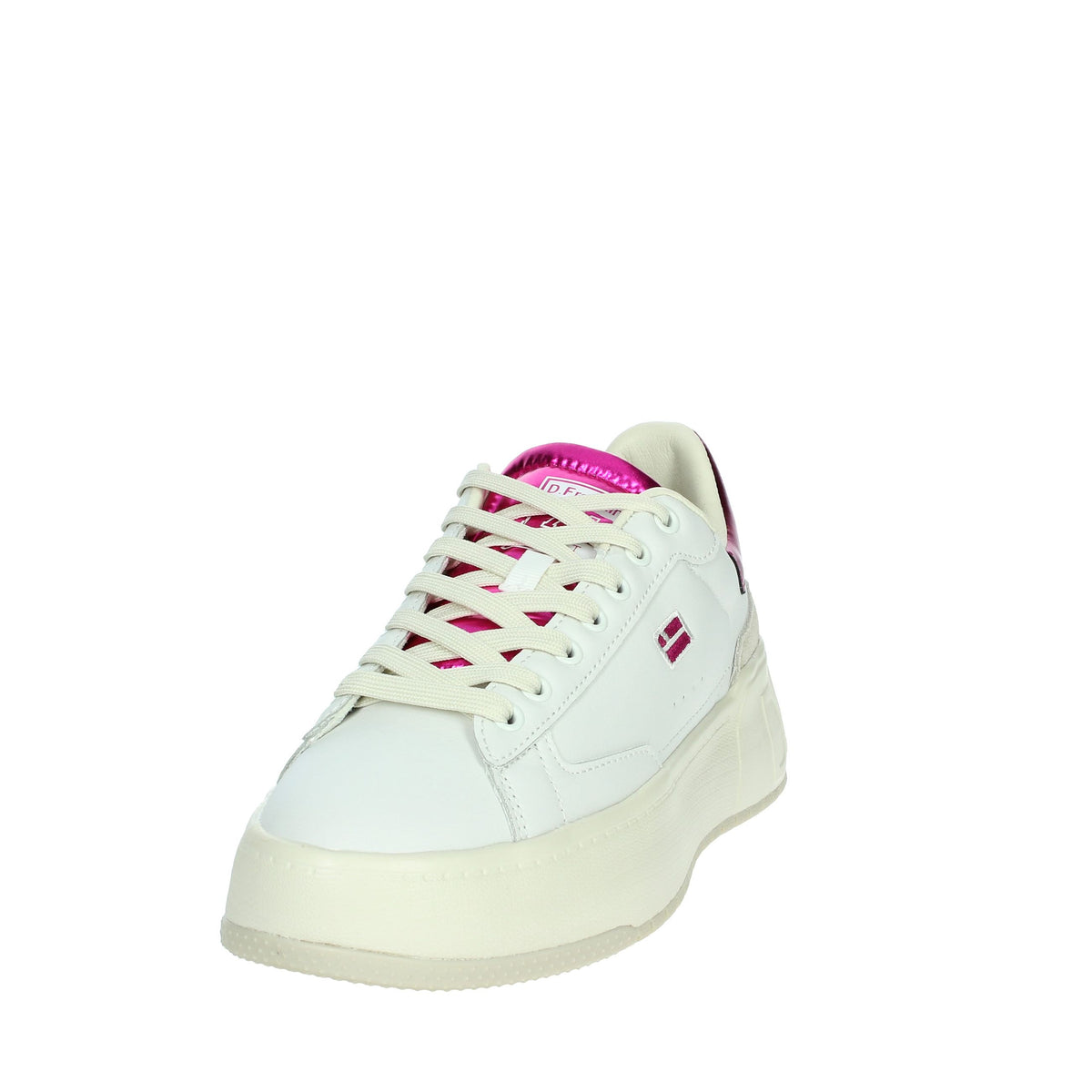 D.FRANKLIN Donna Sneakers bassa DFSH321094 Bianco/Fucsia