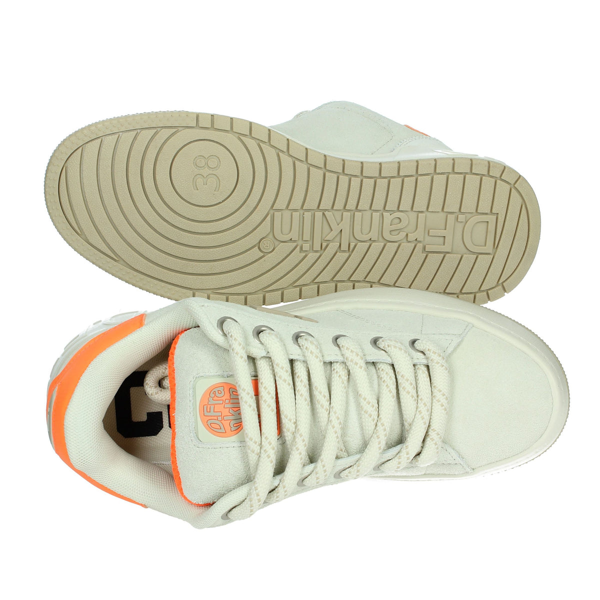 D.FRANKLIN Donna Sneakers bassa DFSH402001 Beige