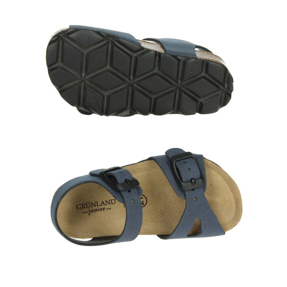 GRUNLAND Bambini e ragazzi Sandali bassi SB0634-40 Blu