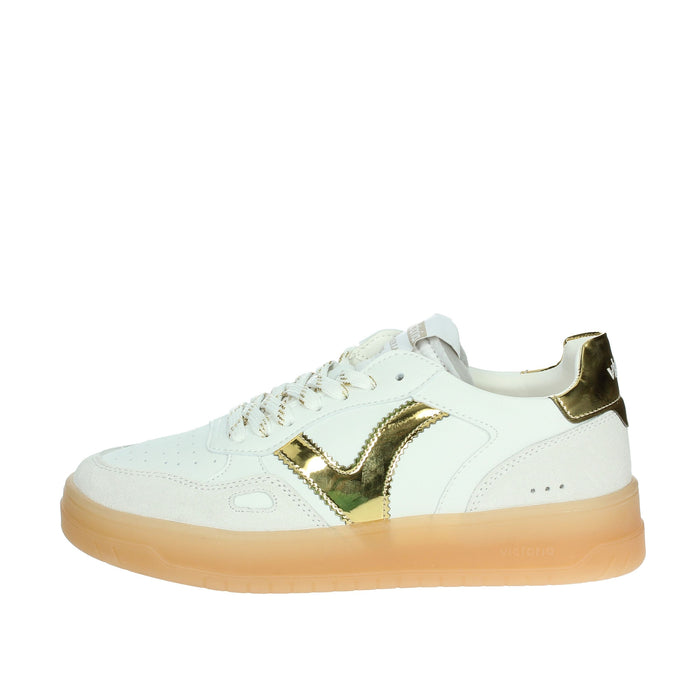 Victoria Donna Sneakers bassa 1257130 Bianco/Oro