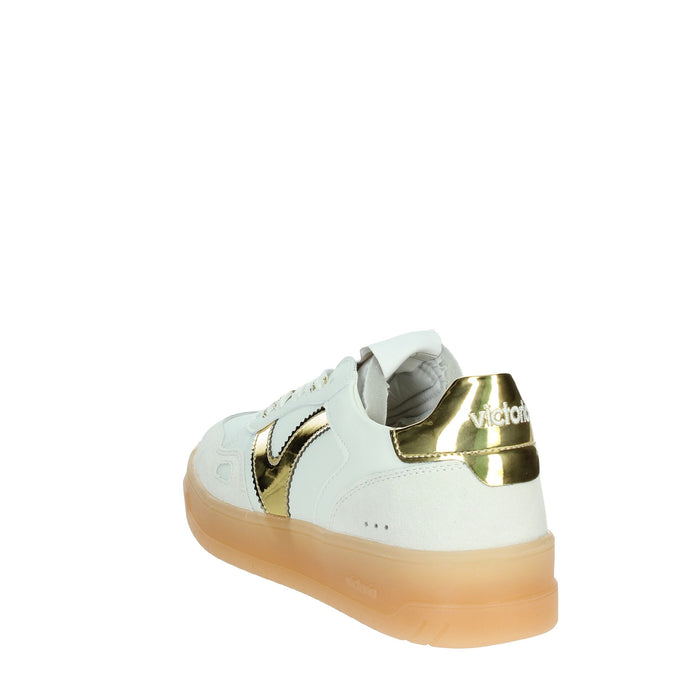 Victoria Donna Sneakers bassa 1257130 Bianco/Oro