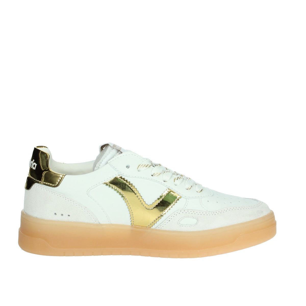 Victoria Donna Sneakers bassa 1257130 Bianco/Oro