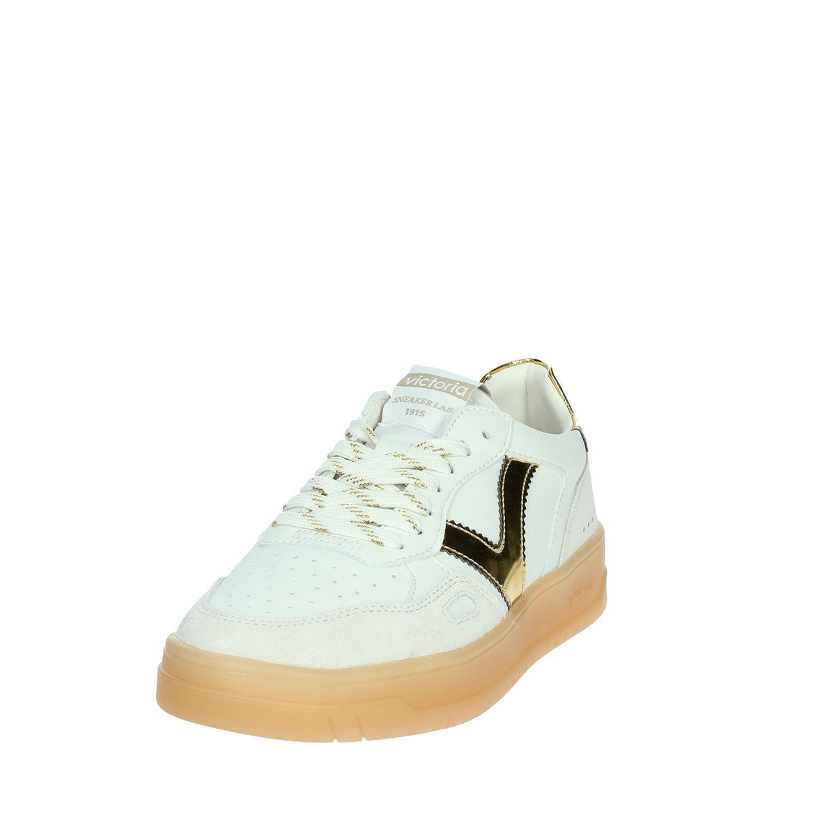 Victoria Donna Sneakers bassa 1257130 Bianco/Oro