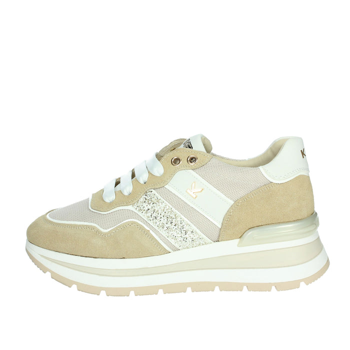 KEYS Donna Sneakers bassa K-10571 Beige