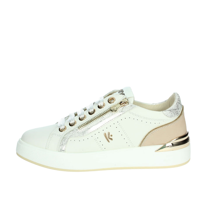 KEYS Donna Sneakers bassa K-10541 Bianco