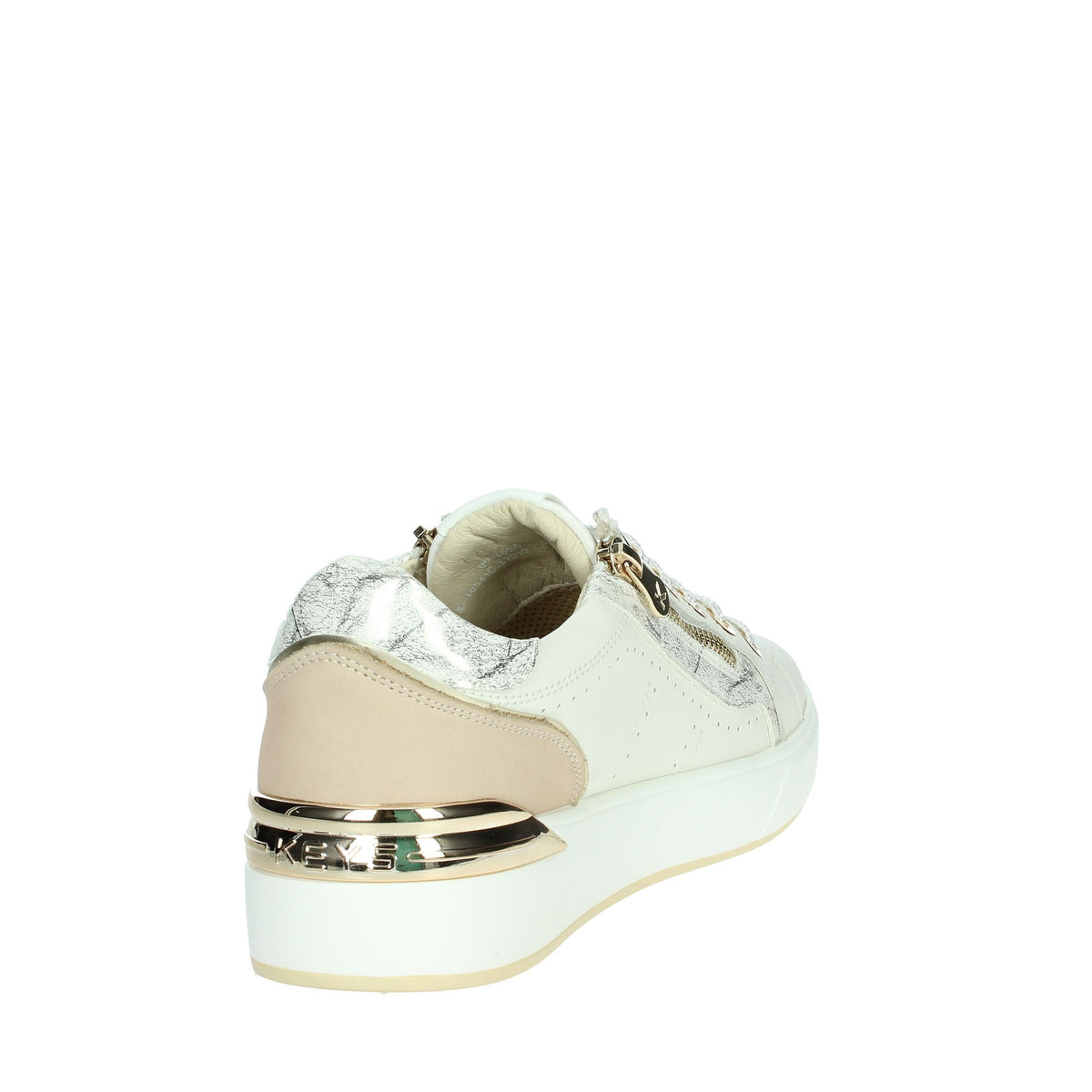 KEYS Donna Sneakers bassa K-10541 Bianco