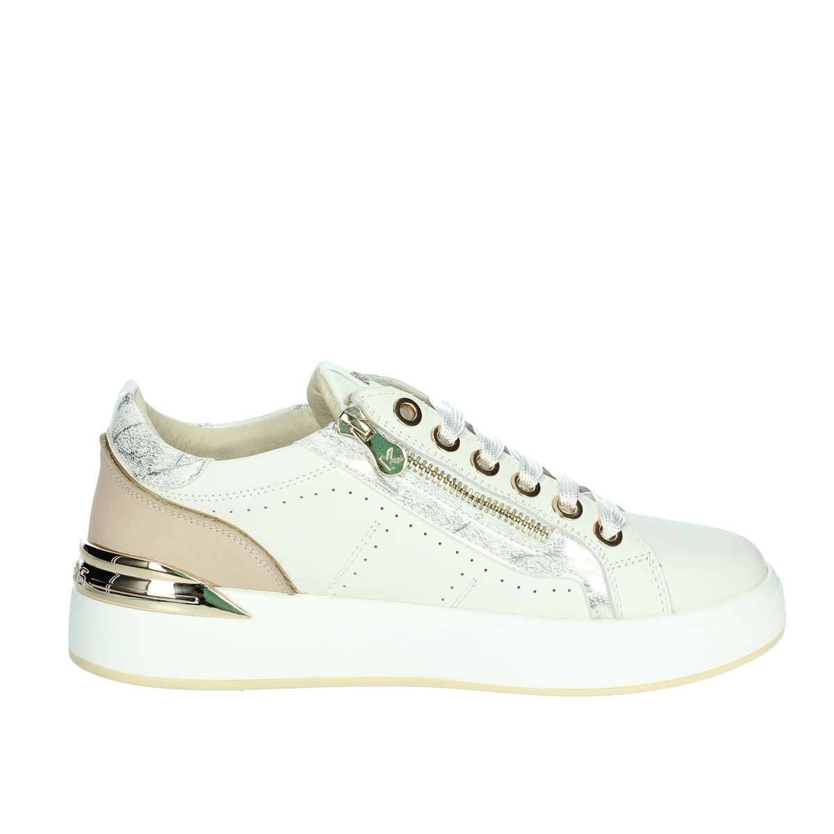 KEYS Donna Sneakers bassa K-10541 Bianco