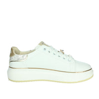 KEYS Donna Sneakers bassa K-10503 Bianco/Oro