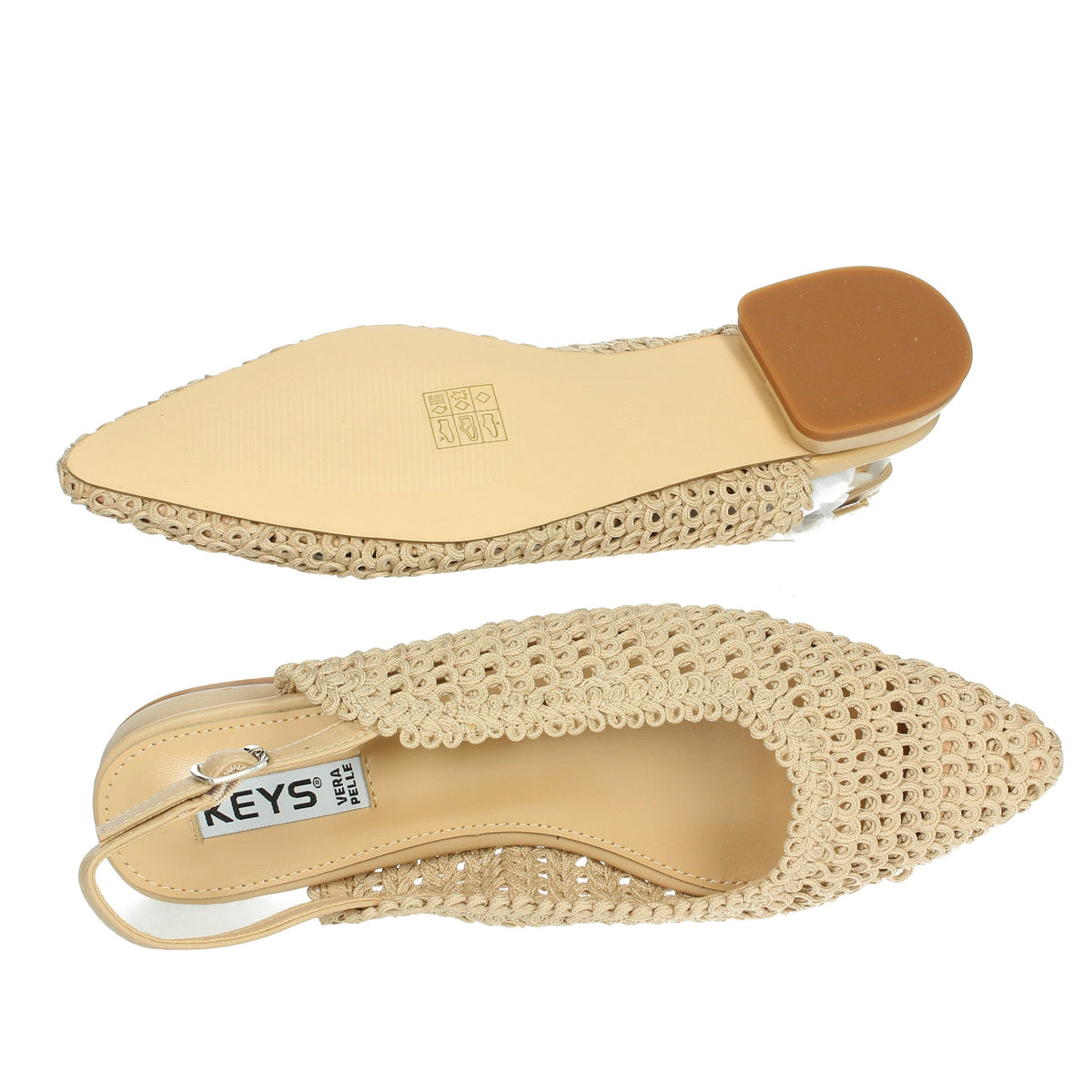 KEYS Donna Ballerine K-10661 Beige