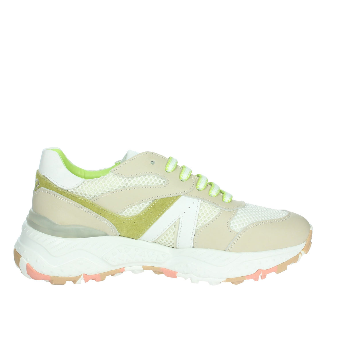 Accademia 72 Donna Sneakers bassa AC-111 Beige/Bianco