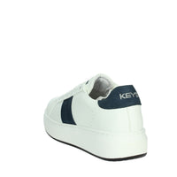 KEYS Uomo Sneakers bassa K-10670 Bianco/Blu