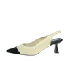 Keys Damen Slingback K-10770 Beige/Schwarz