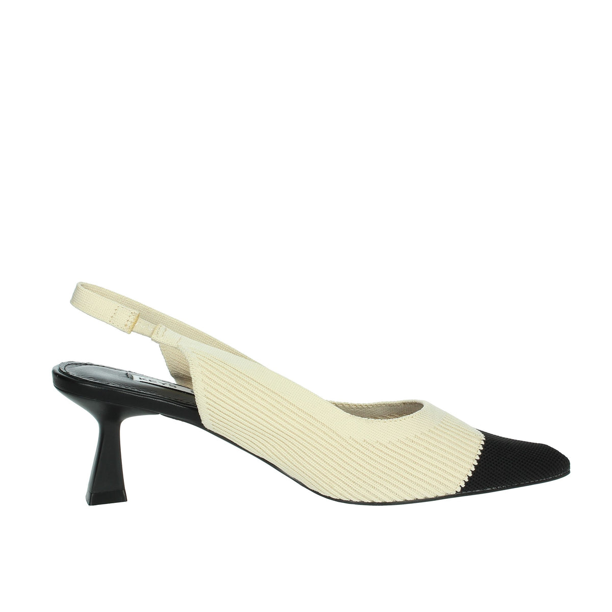 KEYS Donna Slingback K-10770 Beige/Nero
