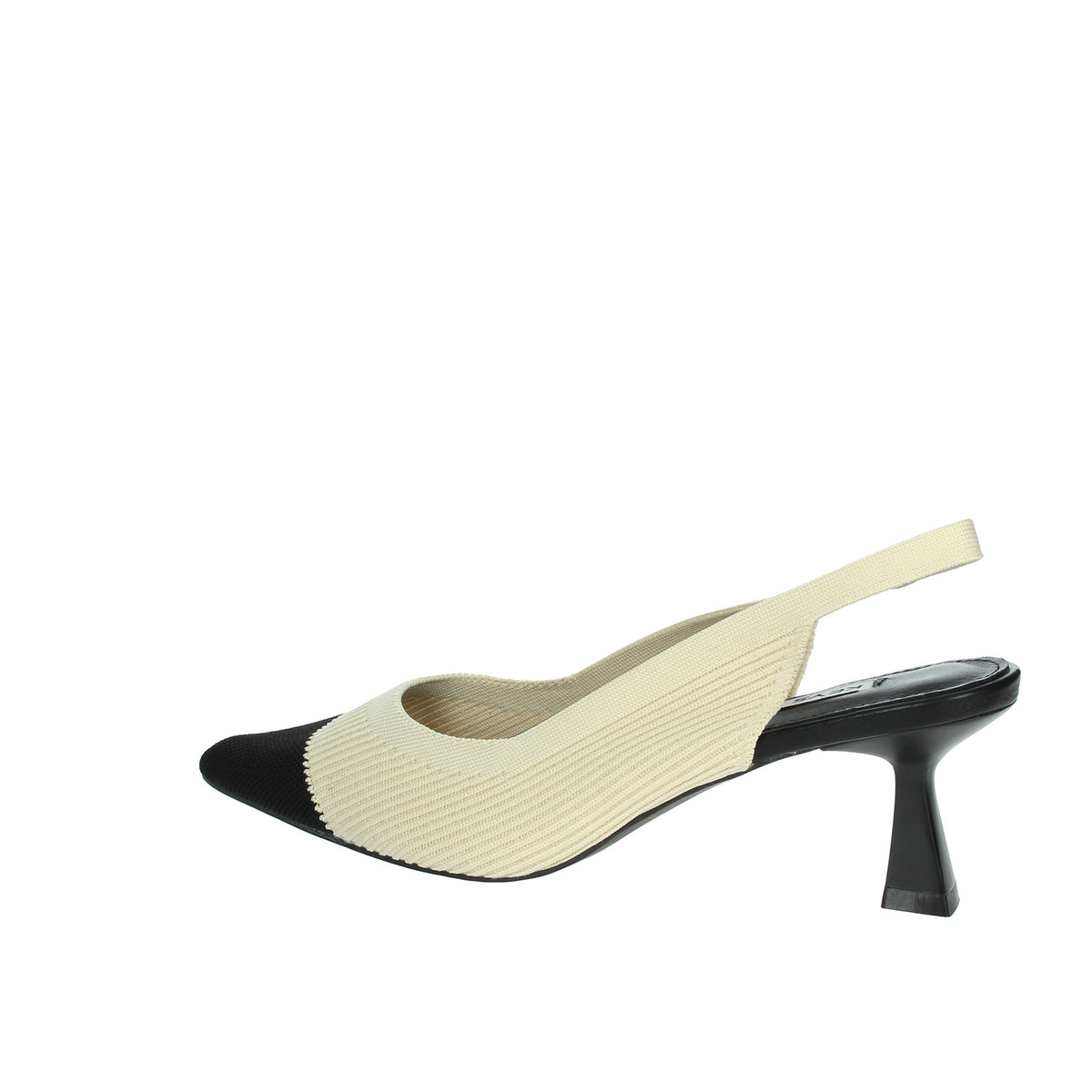 KEYS Donna Slingback K-10770 Beige/Nero