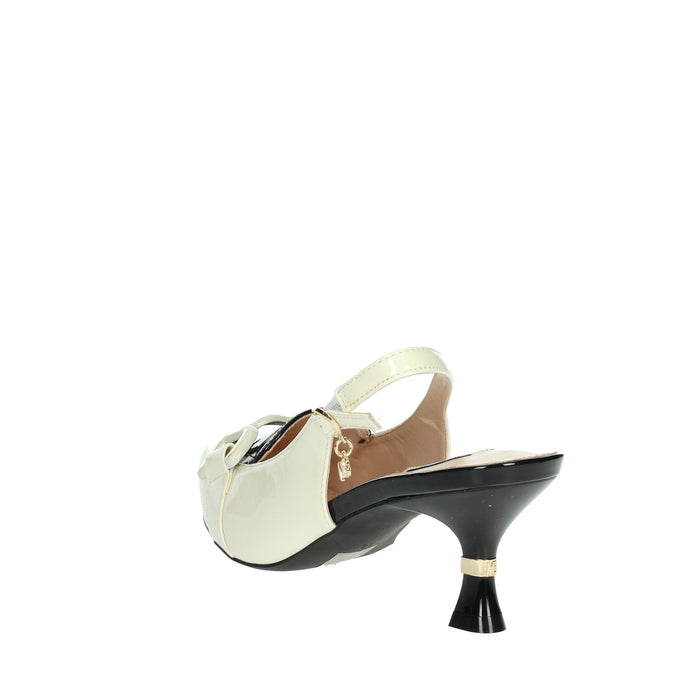 MARIELLA BURANI Donna Slingback 51102 Beige/Nero