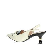 MARIELLA BURANI Donna Slingback 51102 Beige/Nero