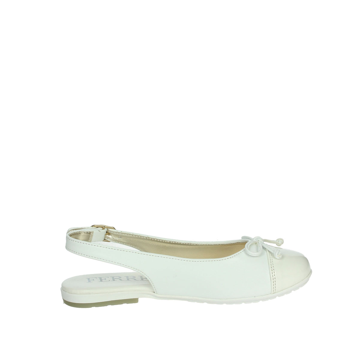 FERRE' Bambine e ragazze Ballerine FB-002 Bianco