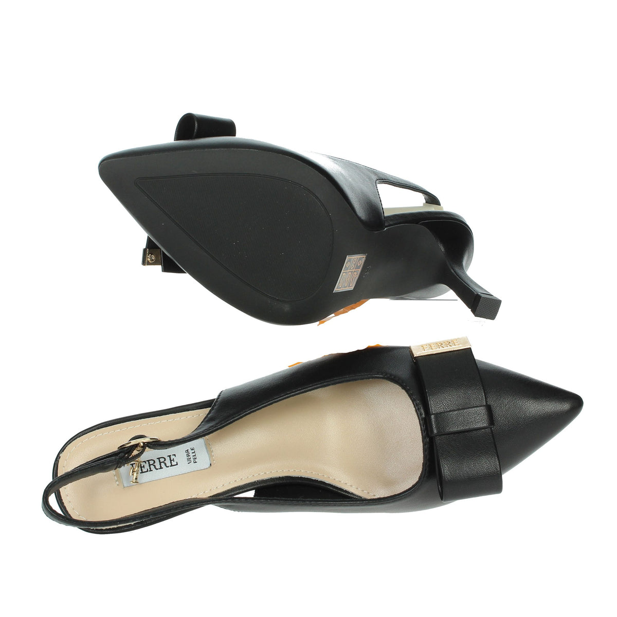 FERRE' Donna Slingback F-030 Nero