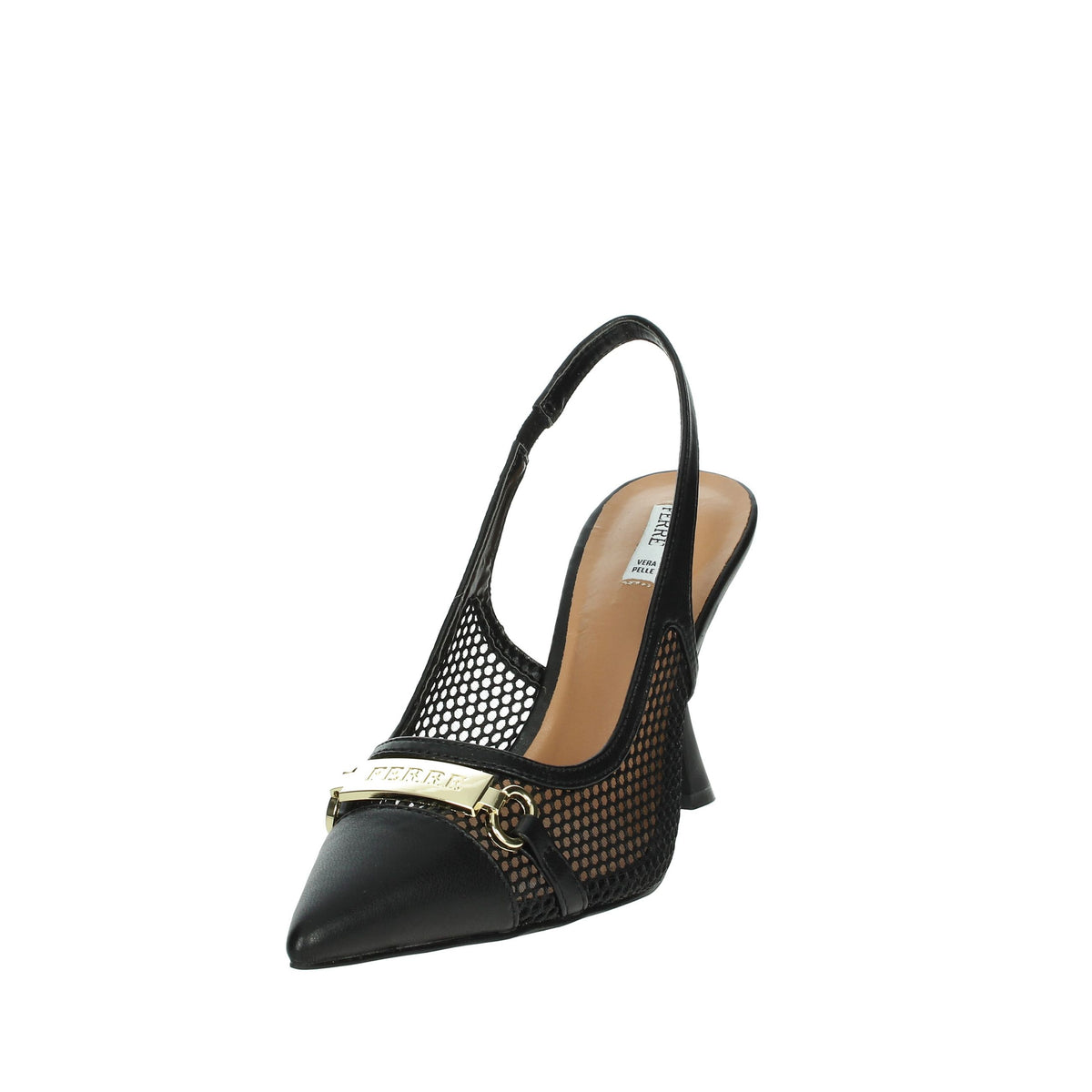 FERRE' Donna Slingback F-361 Nero