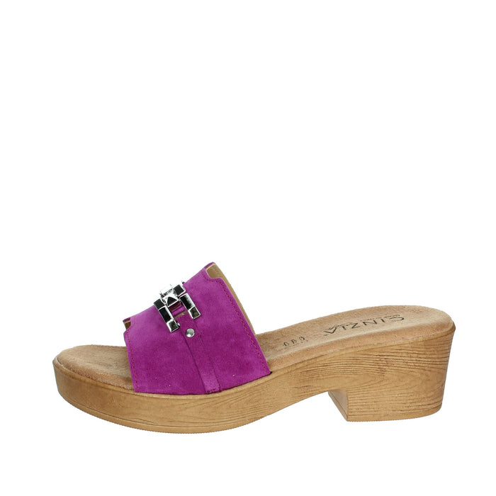 CINZIA SOFT Donna Ciabatte con tacco NG8977 Fucsia