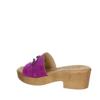 CINZIA SOFT Donna Ciabatte con tacco NG8977 Fucsia