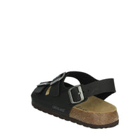GRUNLAND Uomo Sandali bassi SB3645-40 Nero