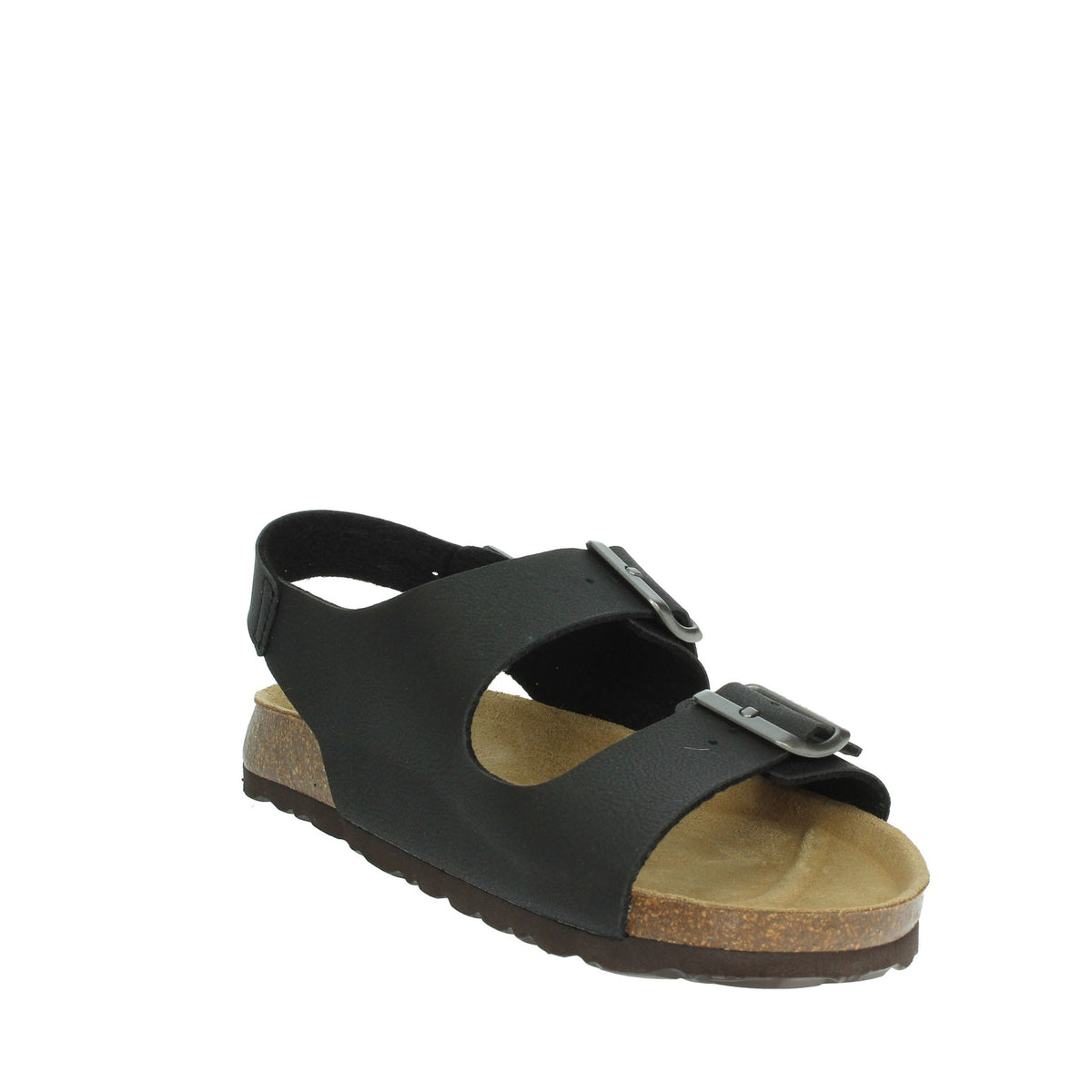 GRUNLAND Uomo Sandali bassi SB3645-40 Nero