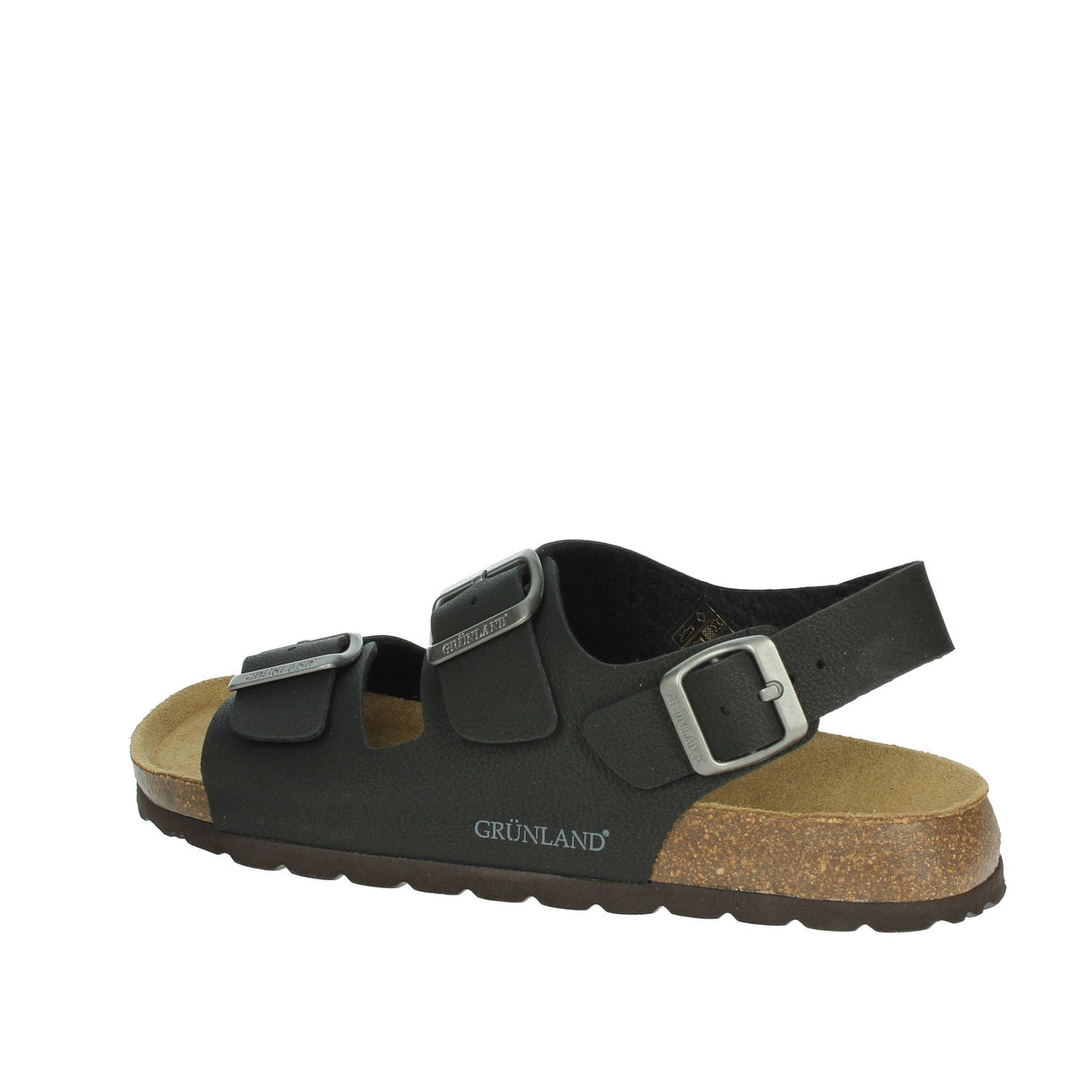 GRUNLAND Uomo Sandali bassi SB3645-40 Nero