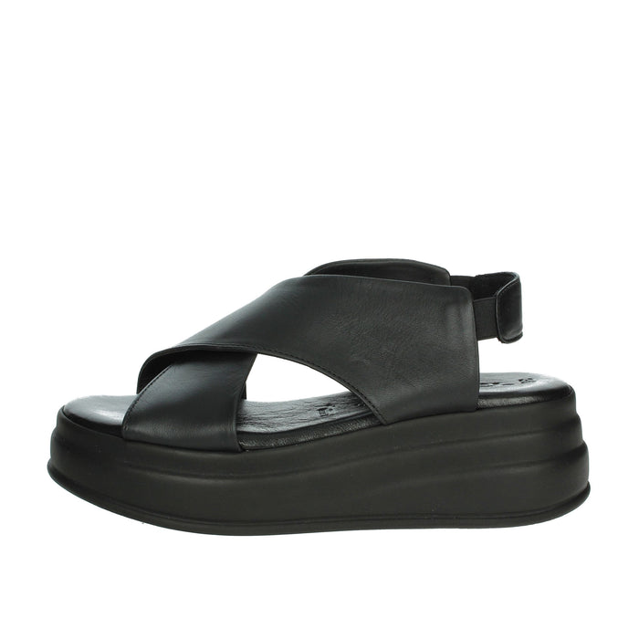Tamaris Donna Sandali con zeppa 1-28303-44 Nero