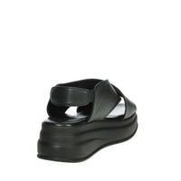Tamaris Donna Sandali con zeppa 1-28303-44 Nero
