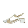 Marco Tozzi Donna Sandalo con tacco 2-28231-44 Bianco/Oro