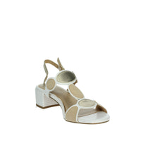 Marco Tozzi Donna Sandali con tacco 2-28231-44 Bianco/Oro